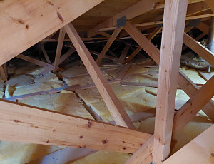 Zateplení stropu objektu na bydlení pro seniory